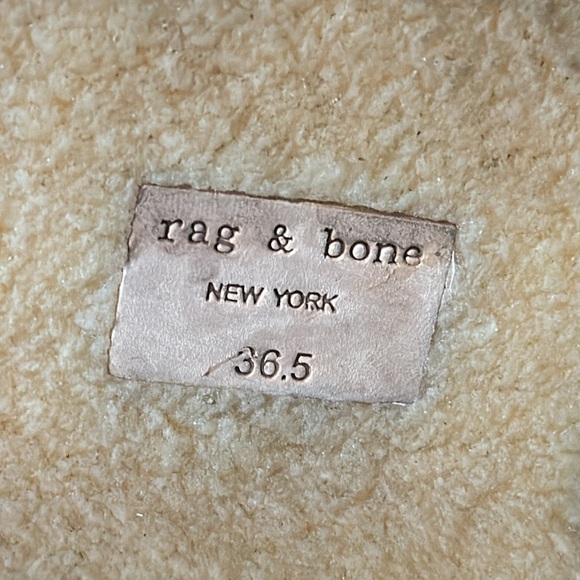 Rag & Bone Women’s Black Suede Boots Size 6.5 - Picture 5 of 5